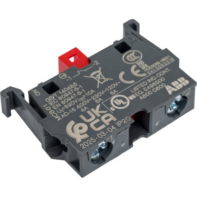 Блок контактов MCB-01 1Н3 ABB 1SFA611610R1010