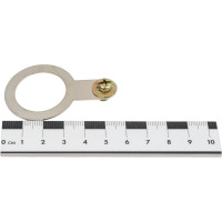 Кольцо заземления SURYAKOTI CAST SC 25Y Ni размер 25, никелированная латунь SC030100Y