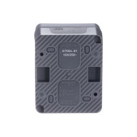 1-клавишный переключатель Systeme Electric AtlasDesign PROFI IP54 открытой установки 10 АХ, антрацит ATN544061