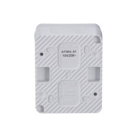 1-клавишный выключатель Systeme Electric AtlasDesign PROFI IP54 открытой установки 10 АХ, белый ATN540161
