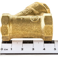 Сетчатый фильтр Giacomini R74A, 1/2, В, PN, бар-16, латунь R74AY103