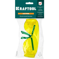 Защитные очки KRAFTOOL Ultra желтые 110462