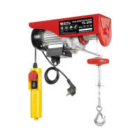 Электрическая таль QUATTRO ELEMENTI TL-250 550 Вт, 125/250 кг, трос 12 м, блок полиспаст в компл. 793-688