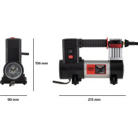 Компрессор Heyner BIGAIR40L PRO Премиум с лампой 12 В, 40 л/мин, 9 бар 237100