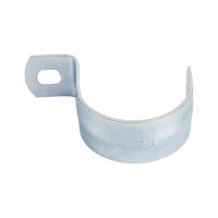 Оцинкованная скоба с одним отверстием Экопласт для трубы D35 мм, 5 шт. 43735-5