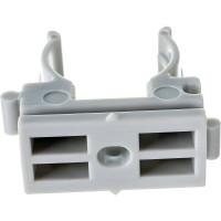 Держатель-клипса для труб Экопласт CFQ20, D20 мм, для монтажного пистолета, 50 шт. 41520