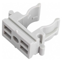 Держатель-клипса для труб Экопласт CFQ16, D16 мм, для монтажного пистолета, 50 шт. 41516