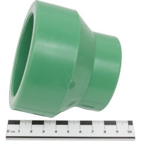 Переходная муфта Banninger полипропиленовая, зеленая, 90x50 мм 7321131011
