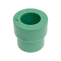 Переходная муфта Banninger полипропиленовая, зеленая, 50x32 мм 7321100811