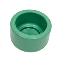 Заглушка Banninger полипропиленовая, зеленая, 40 мм 7341090011
