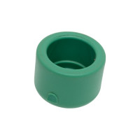 Заглушка Banninger полипропиленовая, зеленая, 25 мм 7341070011