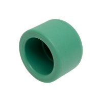 Заглушка Banninger полипропиленовая, зеленая, 25 мм 7341070011