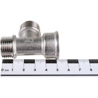 Тройник STI 1/2" В-Н-Н никелированный 3507