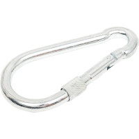 Пожарный карабин с фиксатором КРЕП-КОМП DIN 5299 D, м13, 1 шт. кпф13мф