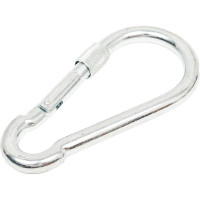 Пожарный карабин с фиксатором КРЕП-КОМП DIN 5299 D, м13, 1 шт. кпф13мф