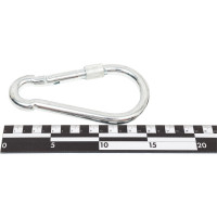 Пожарный карабин с фиксатором КРЕП-КОМП DIN 5299 D, м13, 1 шт. кпф13мф