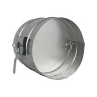 Дроссель-клапан круглый с клапаном DAN2NEW ДККd315S ДКK-S Ventart 4687202647415