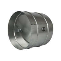Дроссель-клапан круглый с клапаном DAN2NEW ДККd315S ДКK-S Ventart 4687202647415