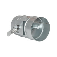 Дроссель-клапан круглый с клапаном DAN2NEW ДККd315S ДКK-S Ventart 4687202647415