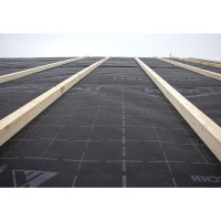 Супердиффузионная гидро-ветрозащитная паропроницаемая усиленная мембрана Изоспан AQ proff, 70 м2 11.02.00.01.22.188.0000.1600.00