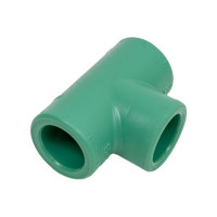 Тройник Banninger полипропиленовый, зеленый, 20 мм 7511069011