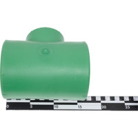 Переходной тройник Banninger полипропиленовый, зеленый, 90x63x90 мм 7521131111