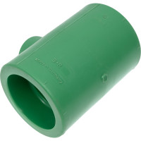 Переходной тройник Banninger полипропиленовый, зеленый, 75x40x75 мм 7521120911