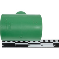 Переходной тройник Banninger полипропиленовый, зеленый, 75x40x75 мм 7521120911