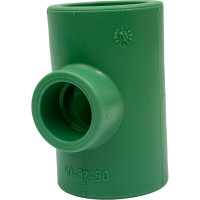 Переходной тройник Banninger полипропиленовый, зеленый, 50x32x50 мм 7521100811