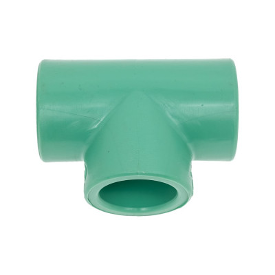 Переходной тройник Banninger полипропиленовый, зеленый, 20x25x20 мм 5521060711