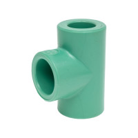 Переходной тройник Banninger полипропиленовый, зеленый, 20x25x20 мм 5521060711