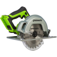 Аккумуляторная циркулярная пила GreenWorks GD24CS 1500907