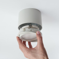 Светильник для натяжных потолков Feron HL361 12W, 230V, GX53, белый, 41994