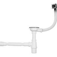 Комплект кухонная мойка из нержавеющей стали WISENT WS35848/WGER013/W405A/W302644