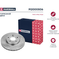 Тормозной диск передний Ford C-Max II 10- / Focus III 10- MARSHALL M2000506