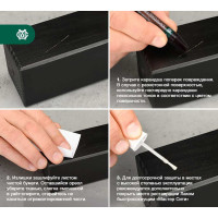 Восковой карандаш для мебели Мастер Сити Серый темный 2031005