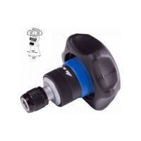 Трещотка вороток KING TONY 1/4, 48 зубцов, дисковый механизм, для вставок 2746