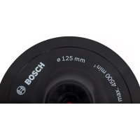 Насадка под круги на липучке (125 мм; 8 мм) Bosch 1609200154