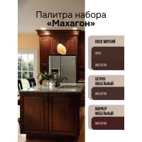 Набор для ремонта мебели Мастер Сити Махагон 2221602