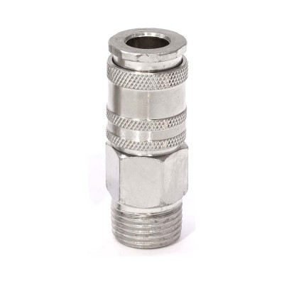 Быстроразъёмная пневморозетка PI TOOLS МАМА BRS-M1/2M с внешней резьбой, Арт. 6910