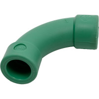 Плавнозагнутый угол Banninger полипропиленовый, зеленый, 90 гр x 20 мм 7421060911
