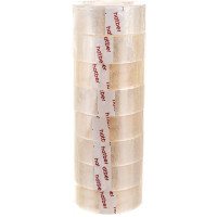 Клейкая канцелярская лента Hatber 19ммх33м (без штрихкода) 8 шт 043447