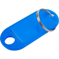 Брелоки для ключей Hatber пластик, цветные, 22x50мм, 12 шт, в пластик.бок 040708