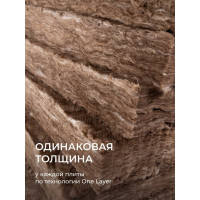 Утеплитель Knauf Insulation KNAUF NORD (100x600x1250 мм; 4,5 кв. м; 6 плит в упаковке) 728447