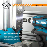 Ключ-насадка магнитная NUT SETTER 12x48 мм, карта NOX 551201