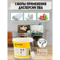 Дисперсия Доминар ПВА БС 44 0.7 кг G21881