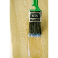 Лак по дереву акриловый антисептический Доминар БС 86 полуматовый, 0.9 кг X16494