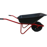 Строительная тачка LWI Премиум полимерное корыто, 120 л, 230 кг LWI120PROFI