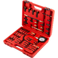 Компрессометр в наборе для дизельных и бензиновых ДВС WIEDERKRAFT WDK-214306D