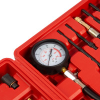 Компрессометр в наборе для дизельных и бензиновых ДВС WIEDERKRAFT WDK-214306D